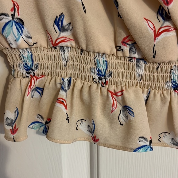 Scripted crop blouse - Picture 4 of 7